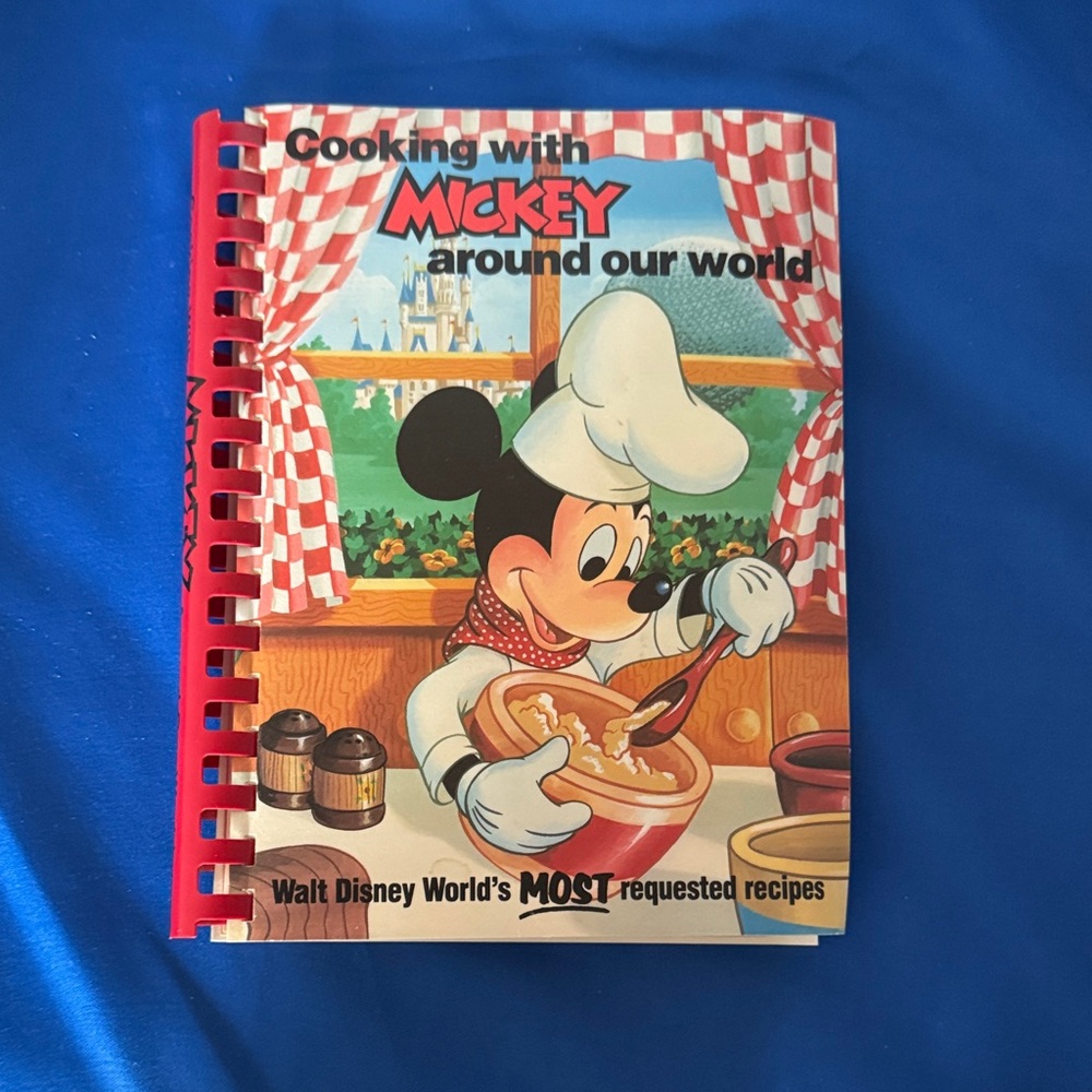 Disney Cooking With Mickey Around The World Cookbook - Most Requested Recipes